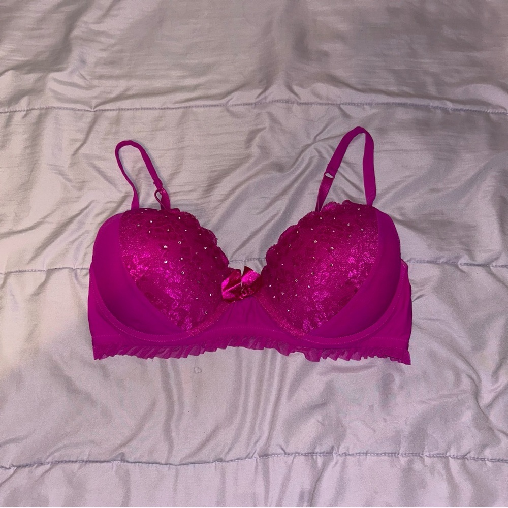 Saki silver bra